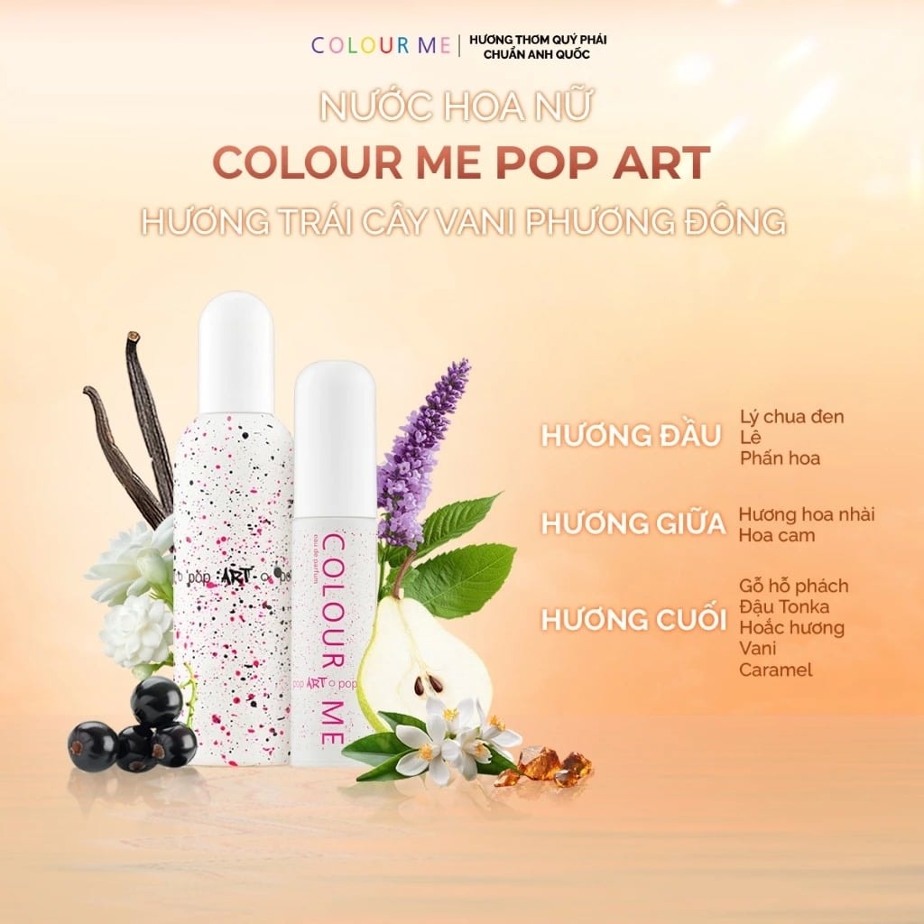 Colour Me Nước hoa Pop Art Eau De Parfum 5