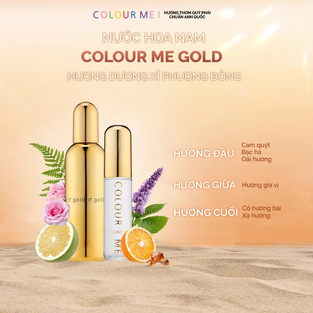 Colour Me Nước hoa Gold Eau De Parfum thumb 5