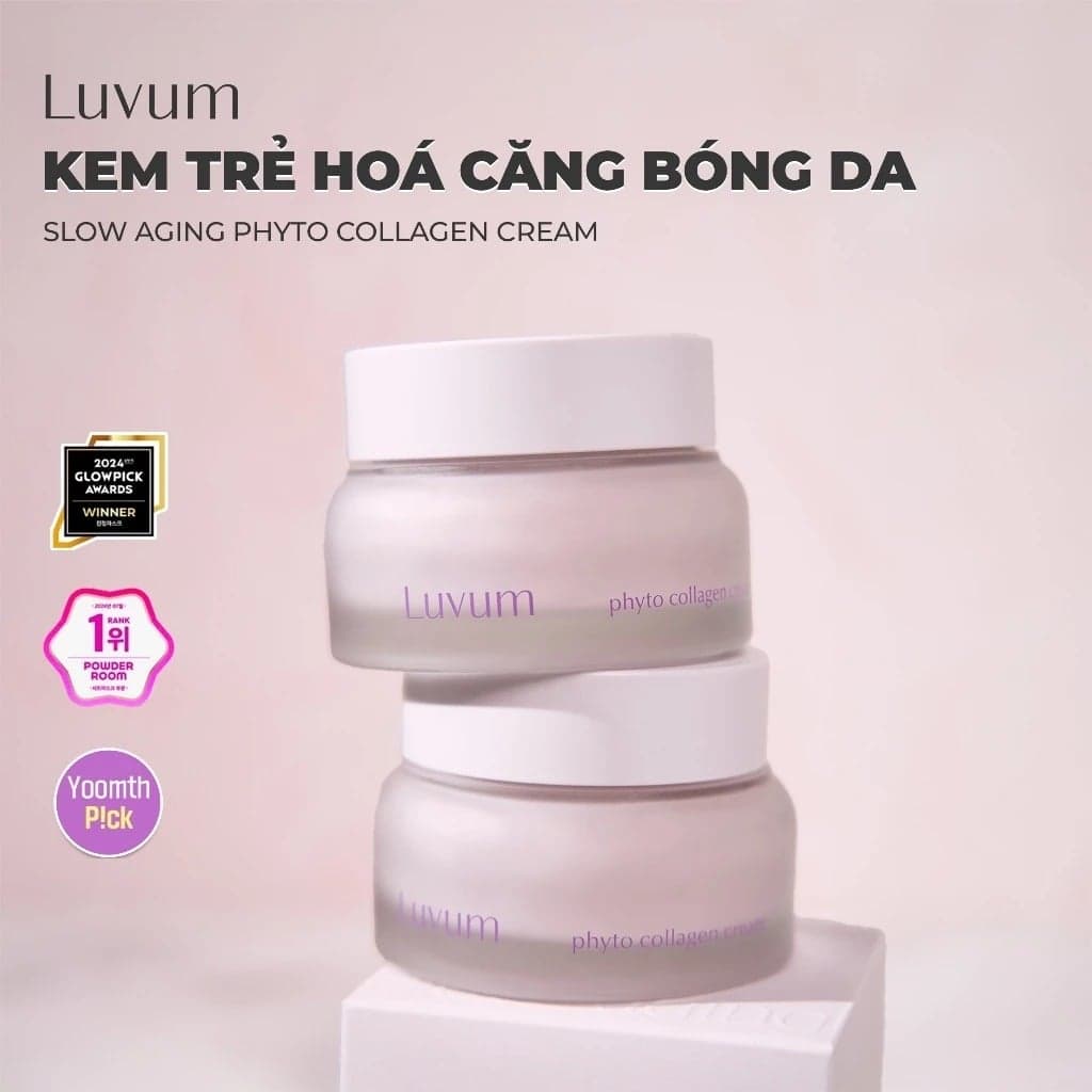 Luvum Kem trẻ hóa slow aging Phyto Collagen Cream 50ml thumb 2