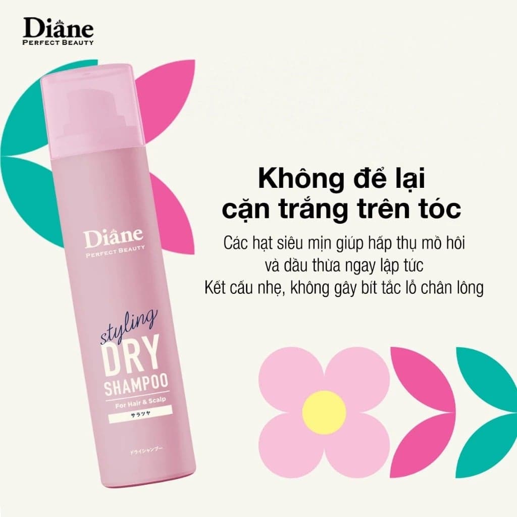 Diane Dầu gội khô Perfect Beauty Styling Smooth & Shine Dry Shampoo thumb 3