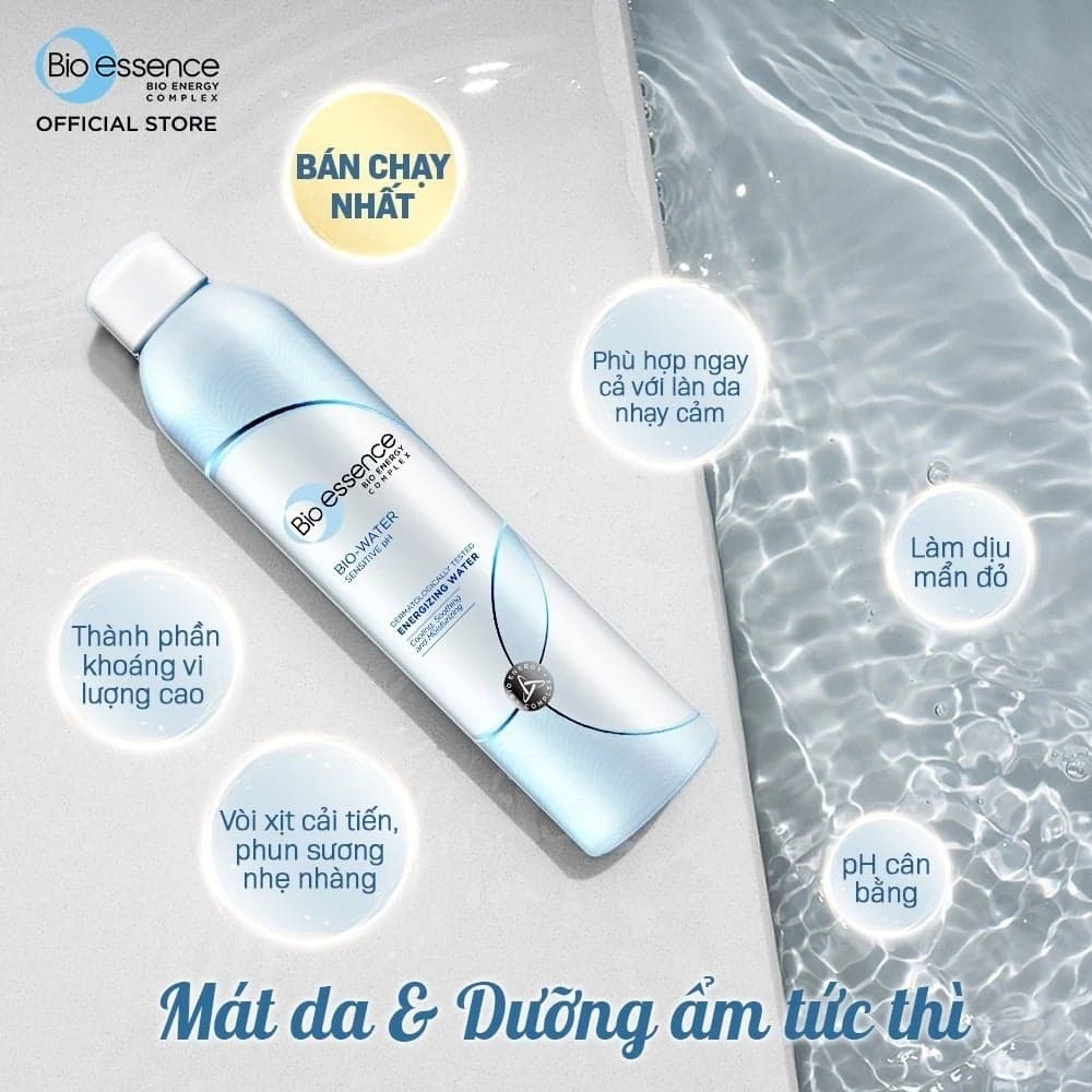 Bio Essence Xịt khoáng Water Energizing Water thumb 3
