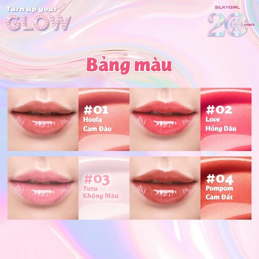 Silkygirl Son bóng Glow Up Juicy Lip Serum 2g thumb 10