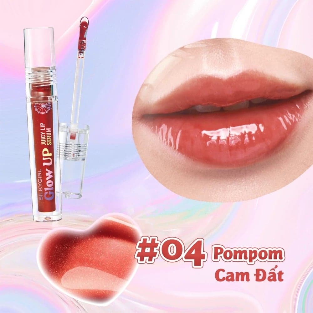Silkygirl Son bóng Glow Up Juicy Lip Serum 2g thumb 9