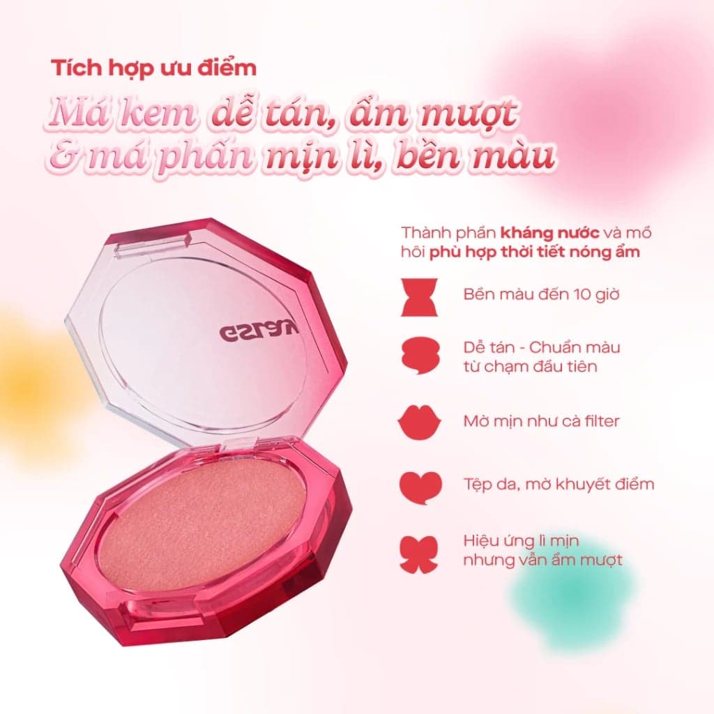 Gslay phấn má Gslay Sorbet Cheek Blush 5g thumb 5