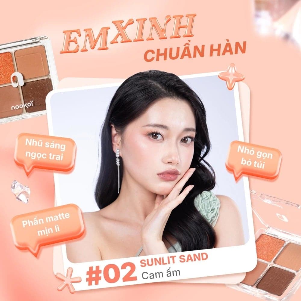 Nookoi Phấn mắt Just Me Eyeshadow 8g thumb 4