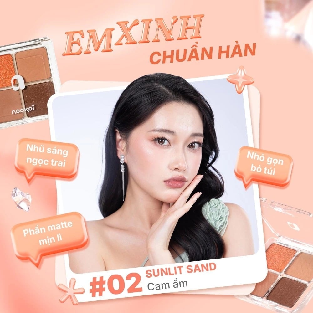 Nookoi Phấn mắt Just Me Eyeshadow 8g 4