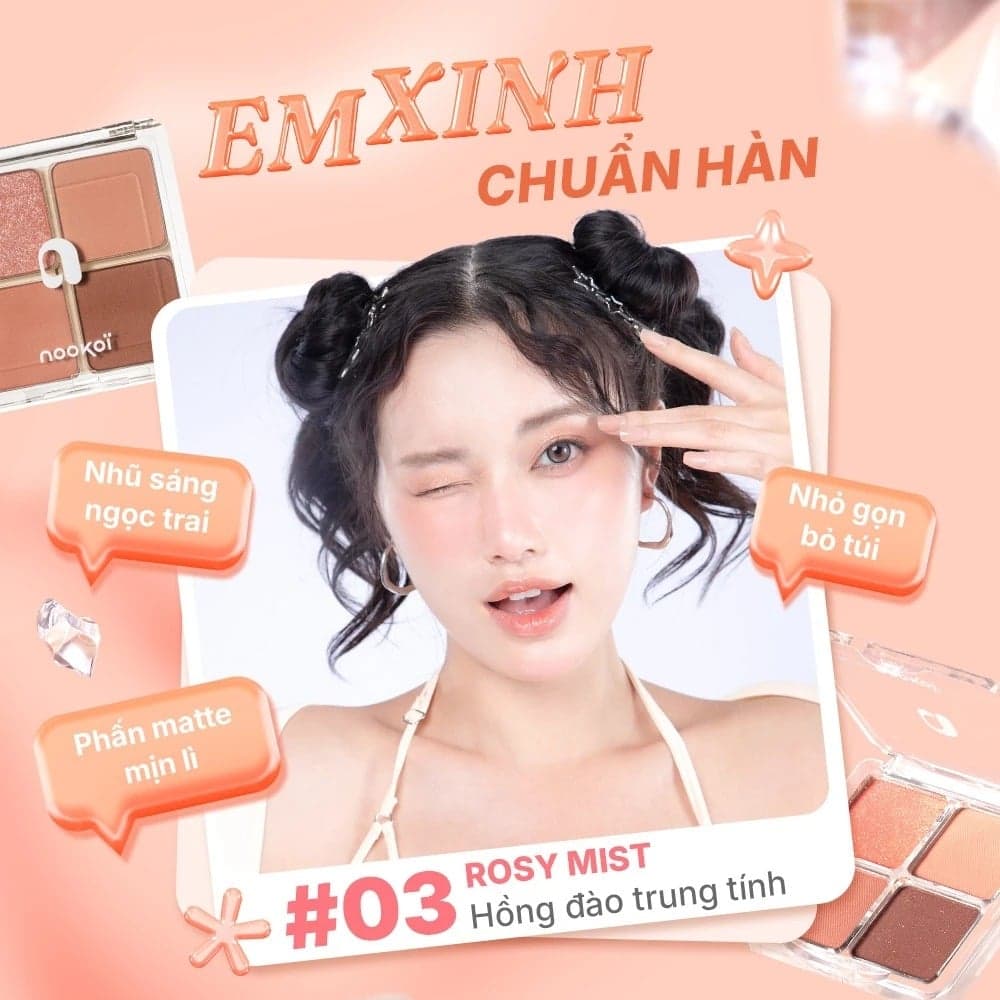 Nookoi Phấn mắt Just Me Eyeshadow 8g thumb 5