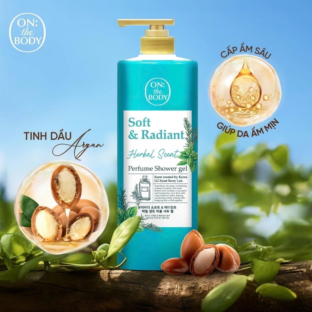ON:) THE BODY Sữa tắm Perfume Shower Gel 1kg 3