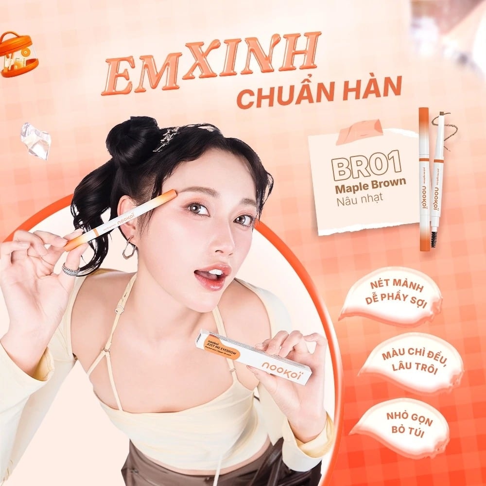 Nookoi Chì kẻ mày Just Me Eyebrow 2