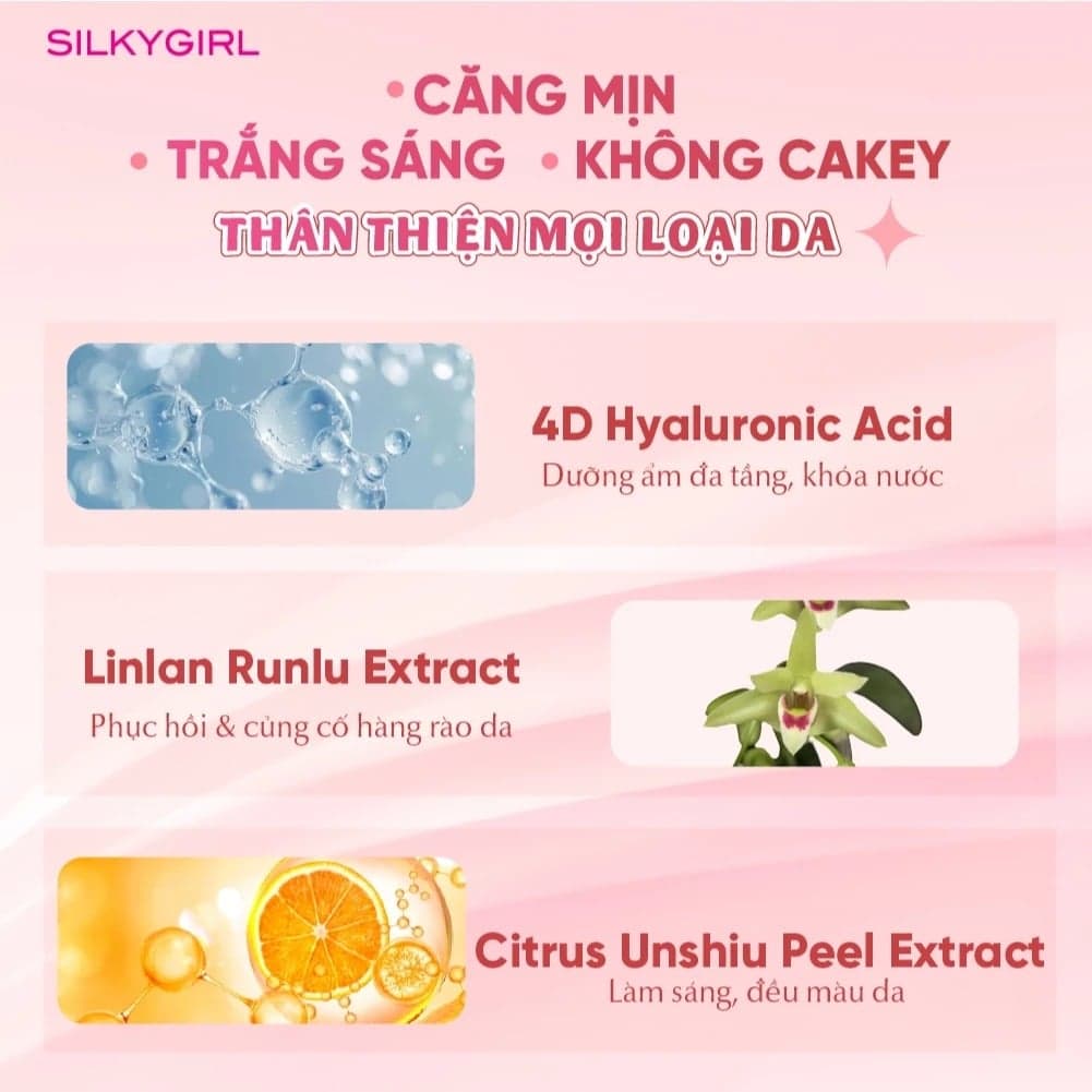 Silkygirl Phấn nước Serum Cushion 13g thumb 3