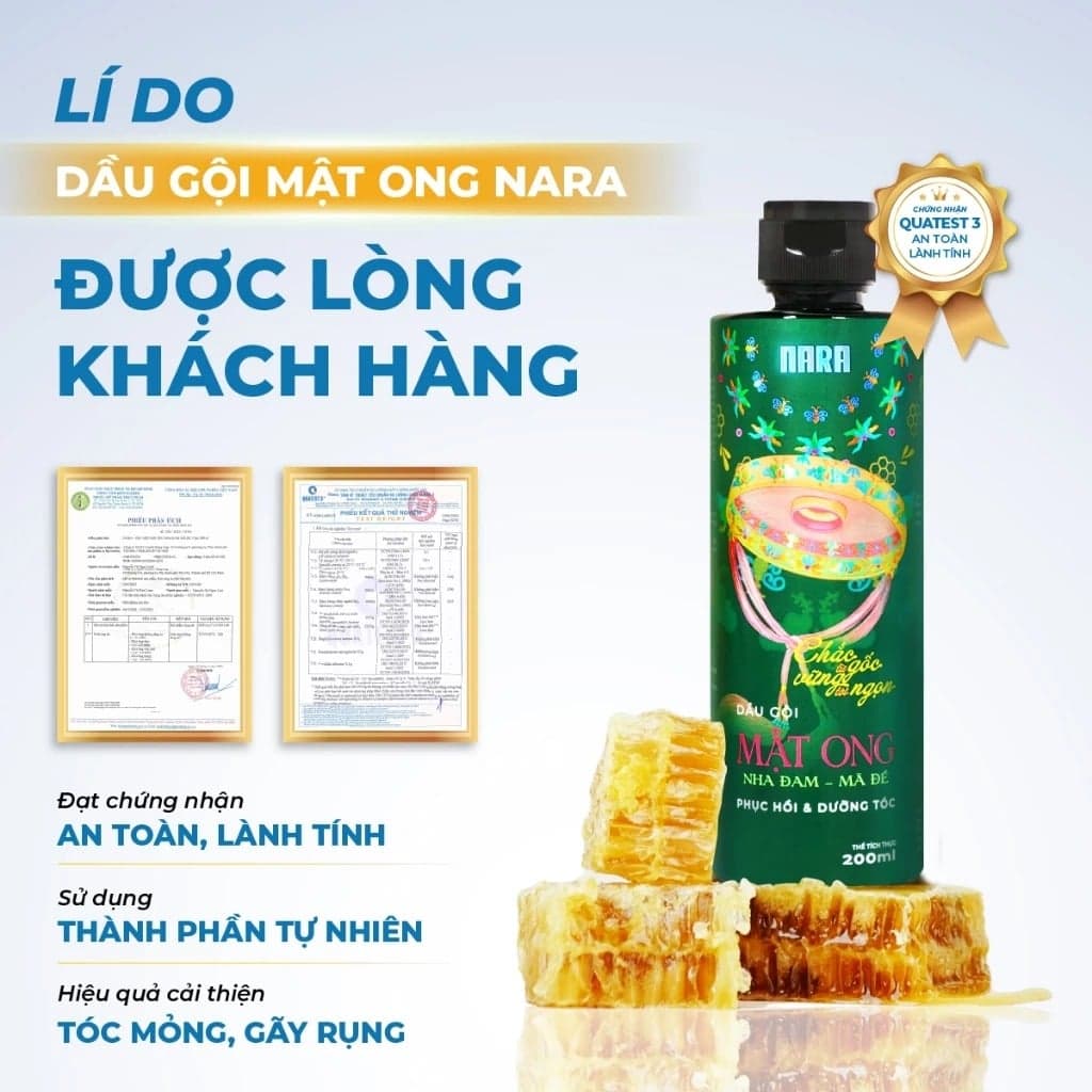 Nara Combo Gội Xả Nha đam mã đề 500mlx2 thumb 4