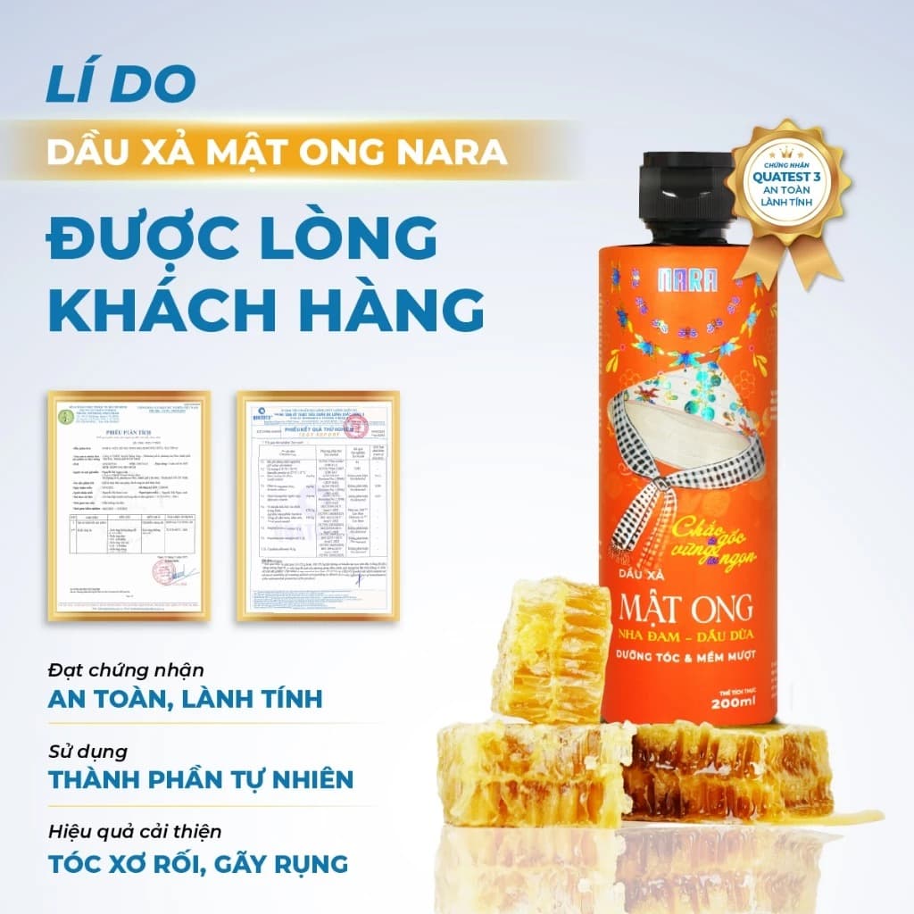 Nara Combo Gội Xả Nha đam mã đề 500mlx2 thumb 5