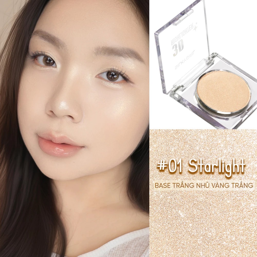Silkygirl Phấn bắt sáng 3D Highlighter 3.5g 7