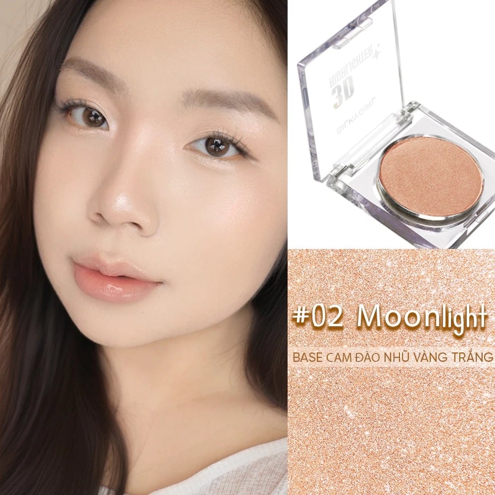 Silkygirl Phấn bắt sáng 3D Highlighter 3.5g 8