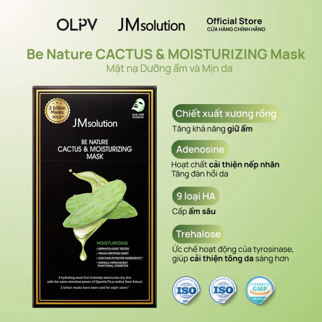 JMsolution Mặt nạ Be Nature Mask 24ml 7