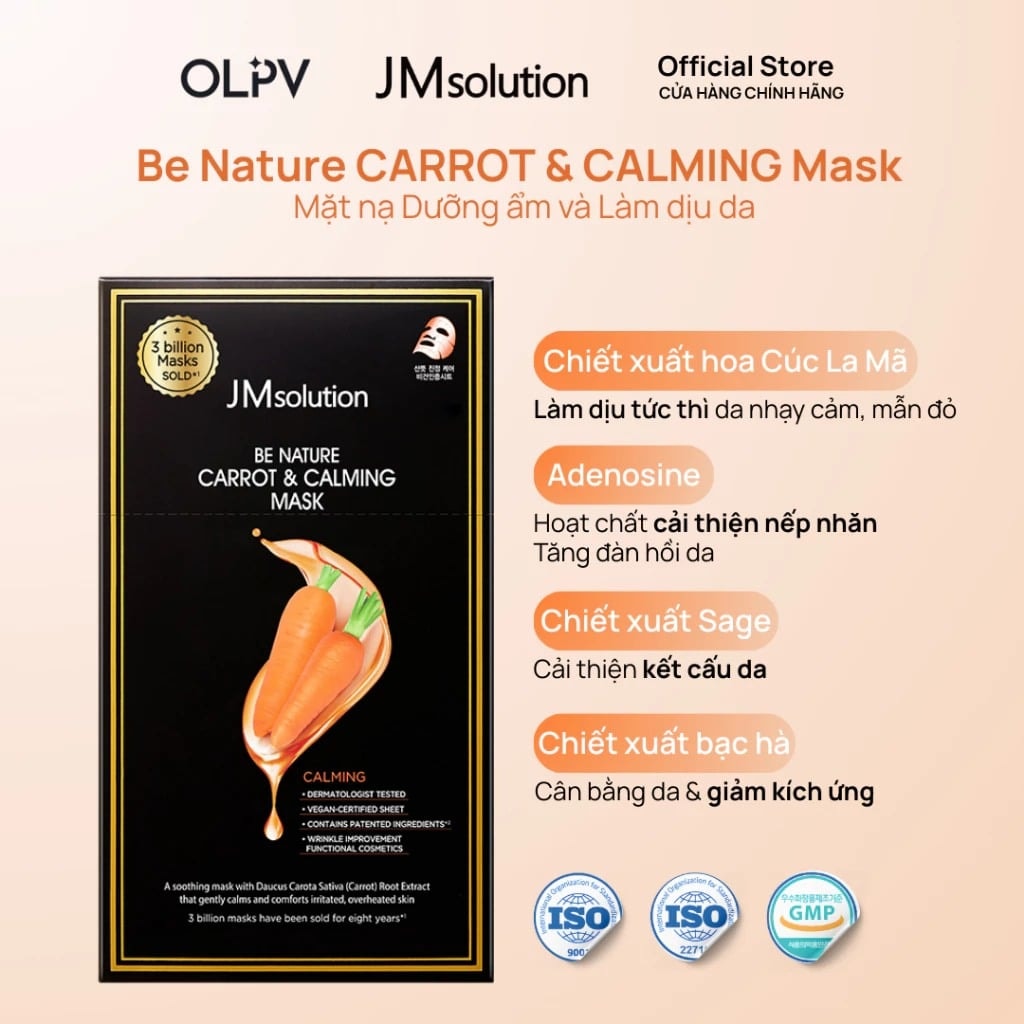 JMsolution Mặt nạ Be Nature Mask 24ml 5