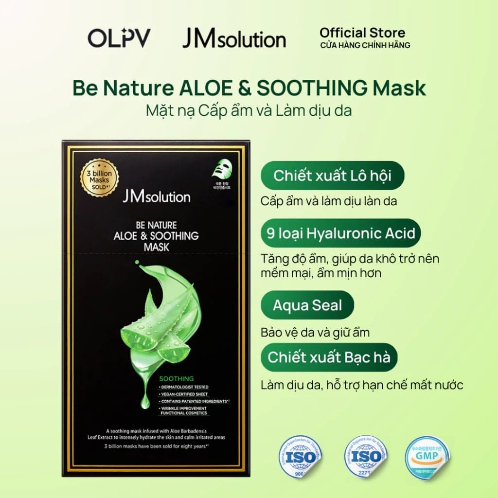 JMsolution Mặt nạ Be Nature Mask 24ml thumb 10
