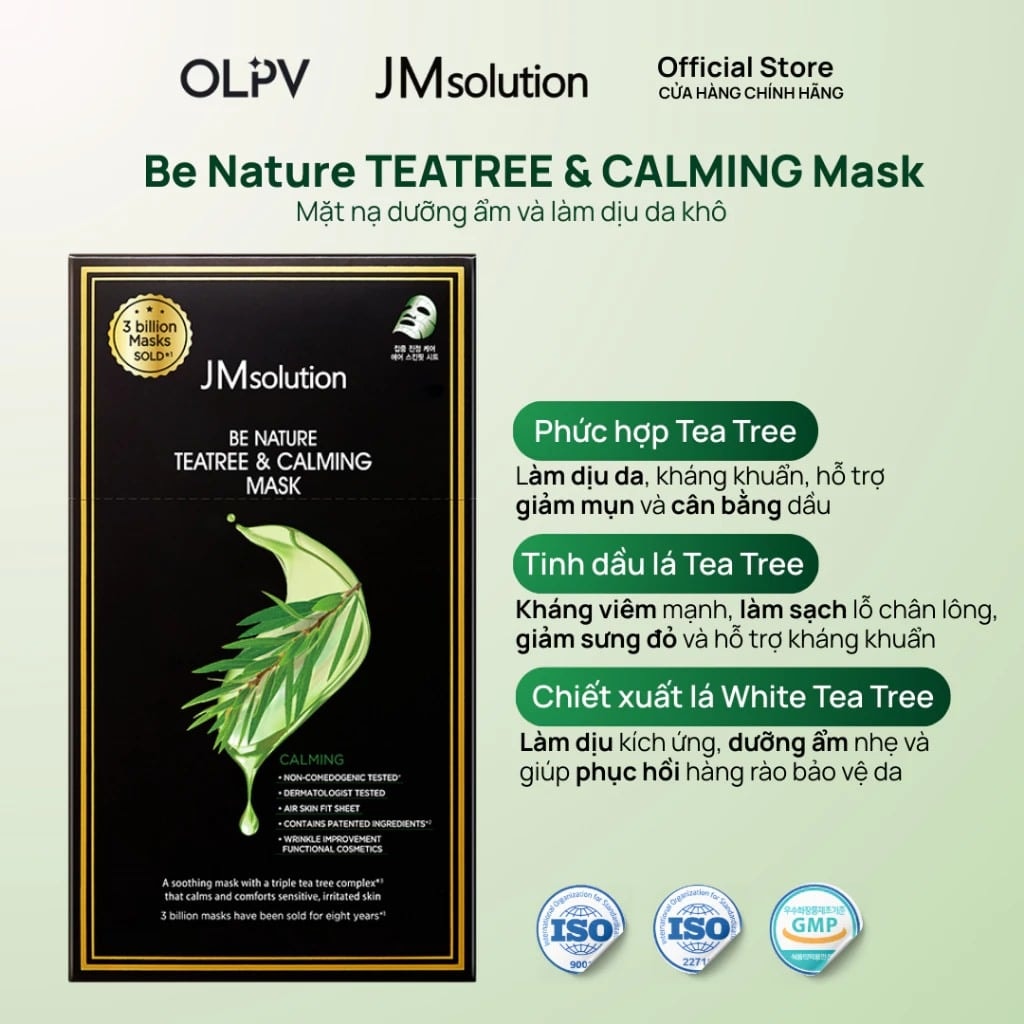 JMsolution Mặt nạ Be Nature Mask 24ml 2