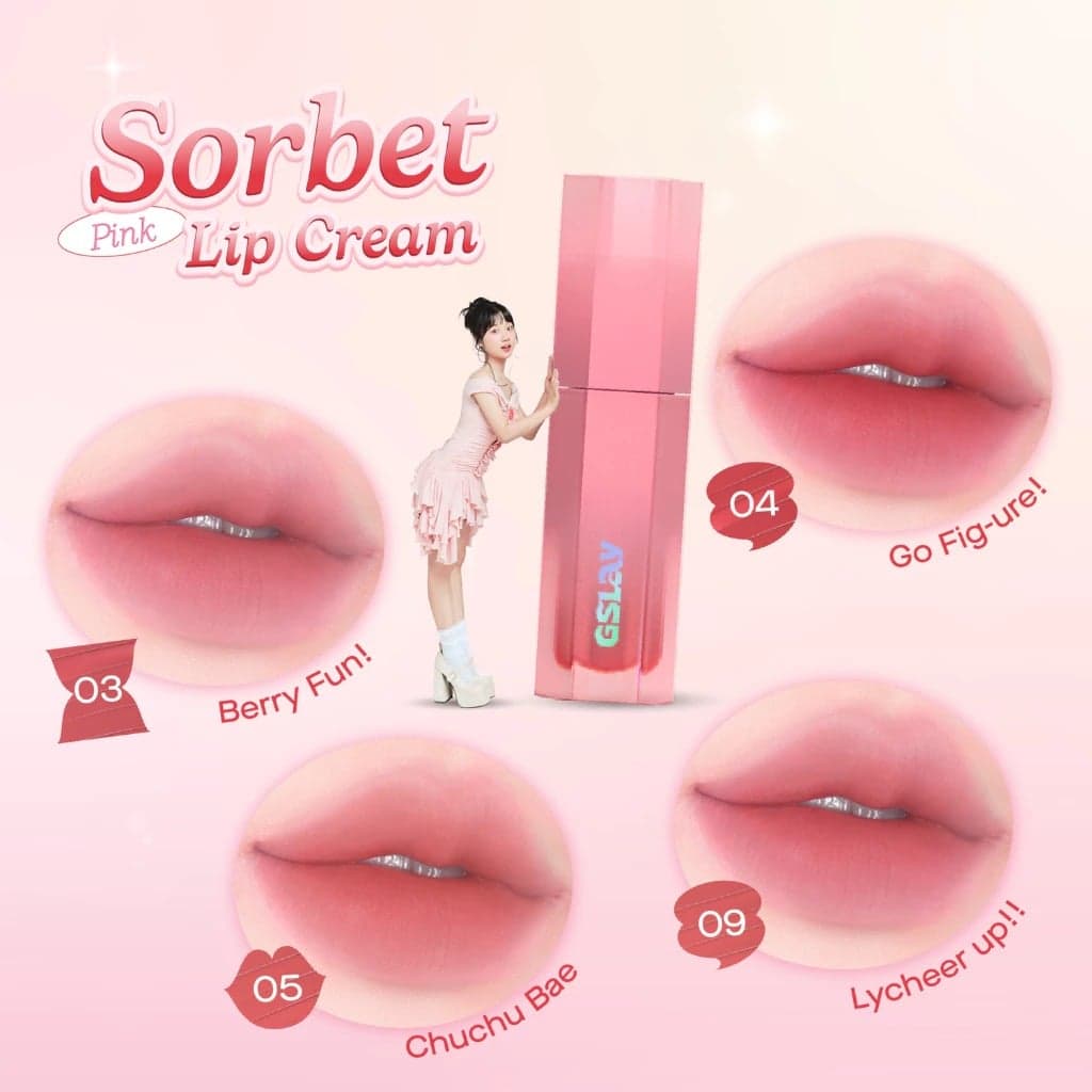 Gslay son kem Sorbet Lip Cream 4g thumb 6