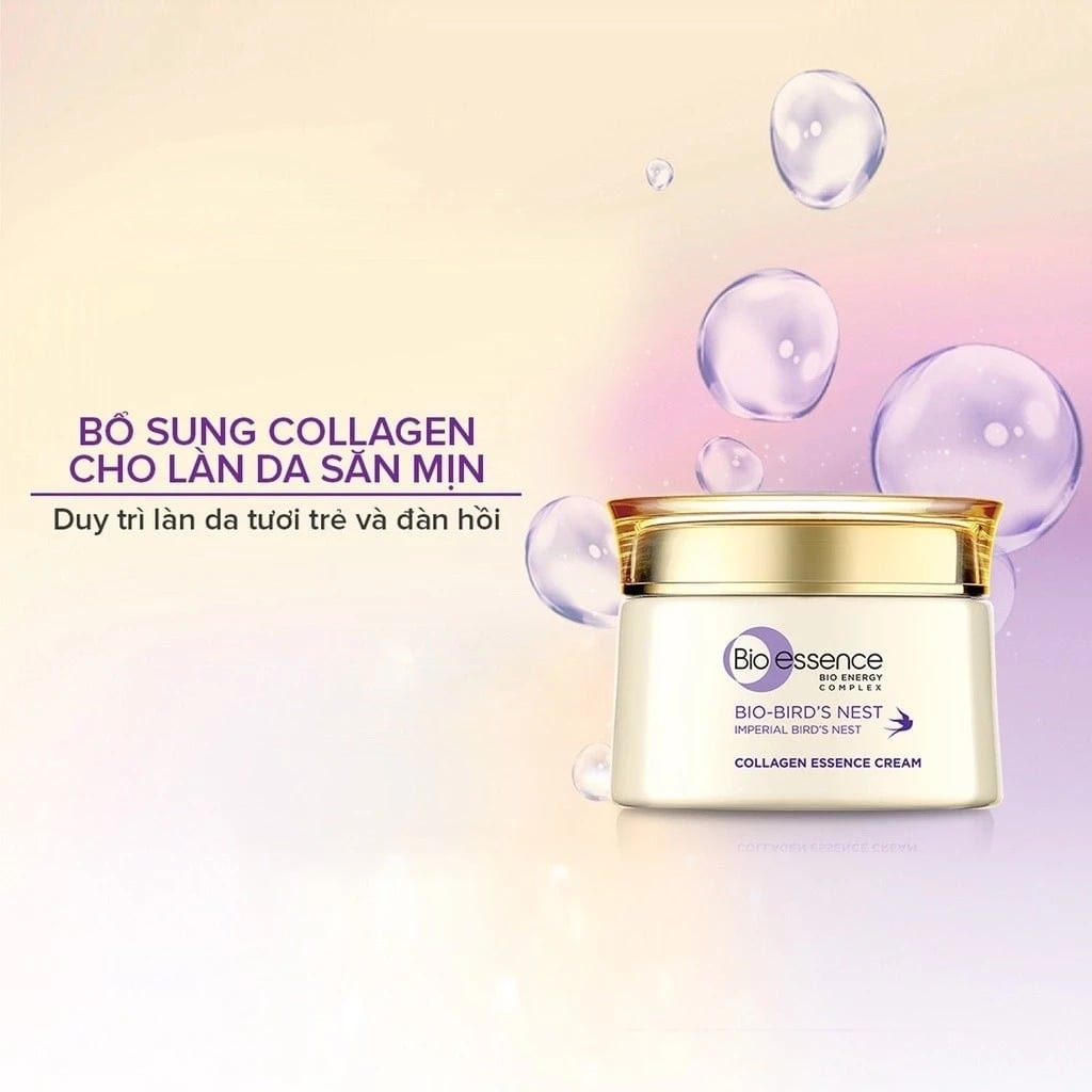 Bio Essence Kem dưỡng da Bio Bird Nest Collagen Essence Cream 50g 2