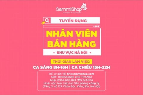 TUYỂN DỤNG NHÂN VIÊN BÁN HÀNG KHU VỰC HÀ NỘI