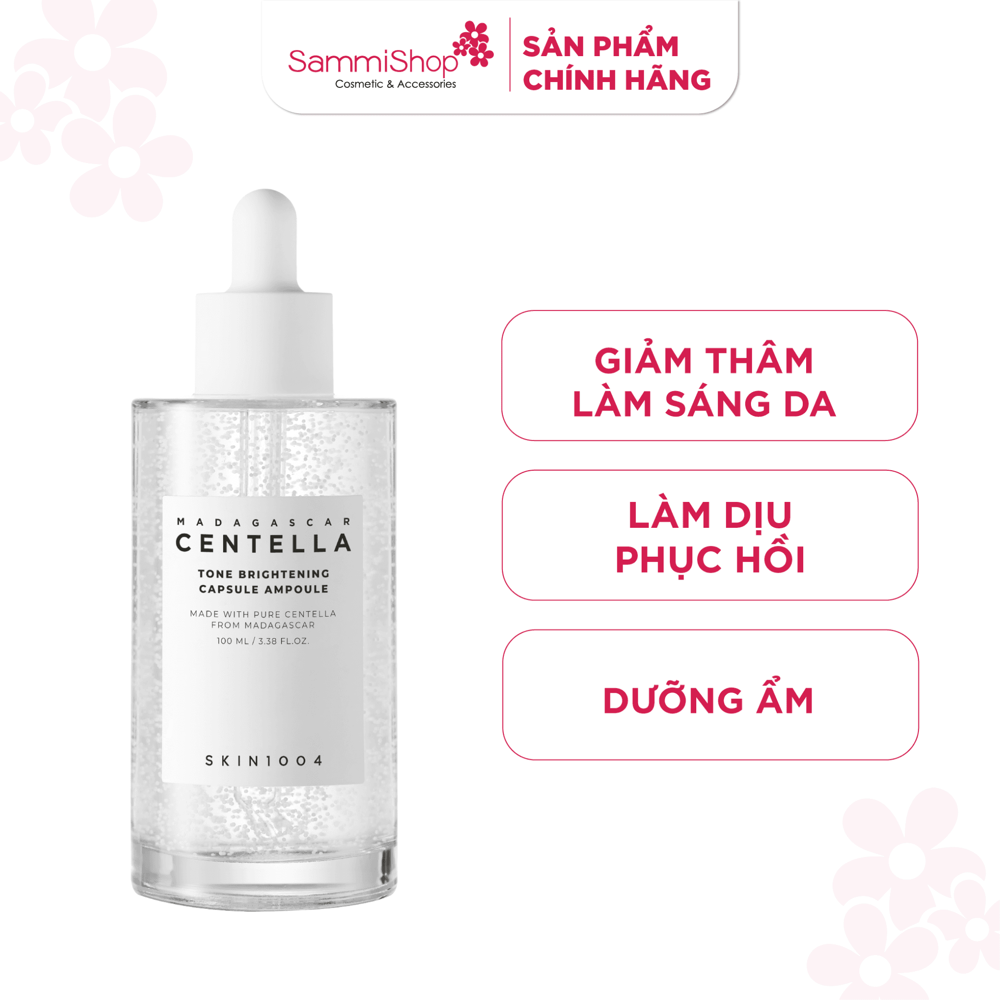 FS8 Skin1004 Tinh chất Madagascar Centella Tone Brightening Capsule Ampoule 100ml thumb 2