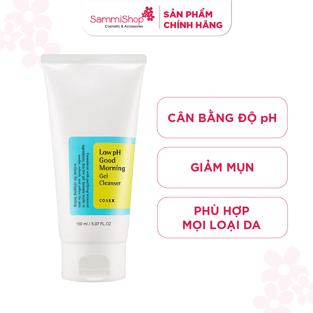 COSRX sữa rửa mặt Low pH Good Morning Gel Cleanser 150ml thumb 2