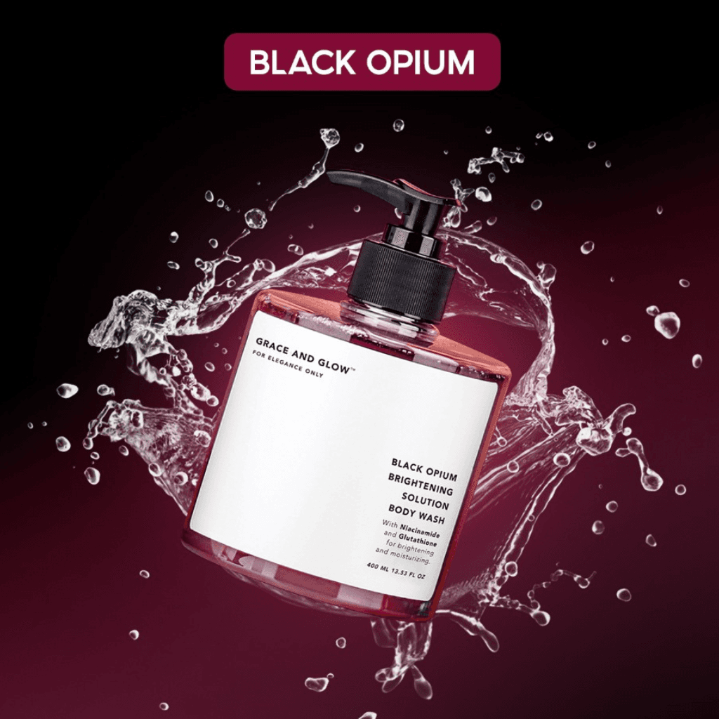 Grace and Glow Sữa tắm sáng da Black Opium Brightening Body Wash 400ml thumb 2