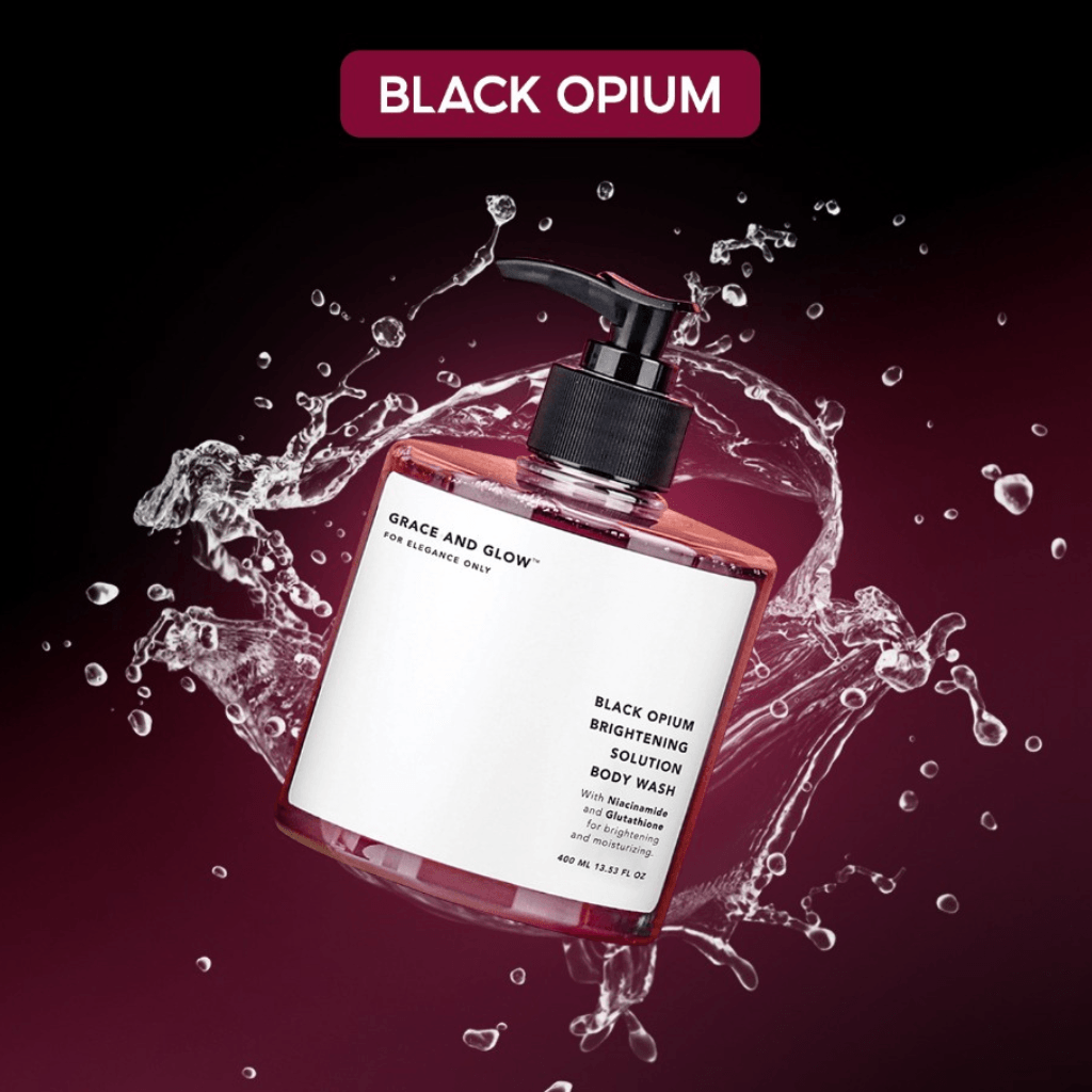 Grace and Glow Sữa tắm sáng da Black Opium Brightening Body Wash 400ml 2