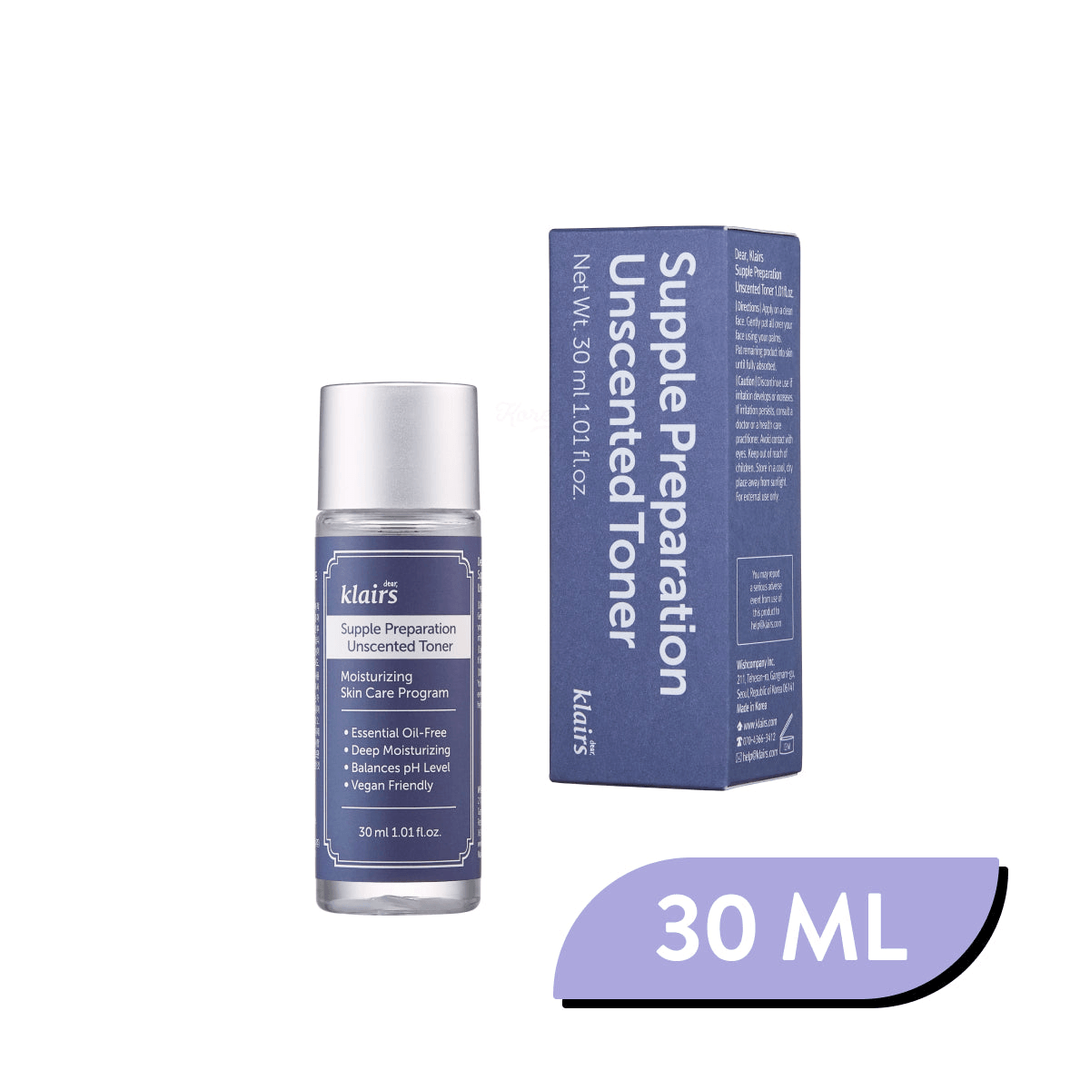 Dear, Klairs nước hoa hồng Supple Preparation Unscented Toner 5