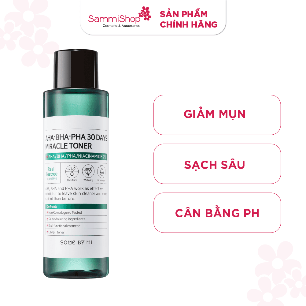 Some By Mi Nước hoa hồng AHA.BHA.PHA 30 Days Miracle Toner 150ml thumb 4