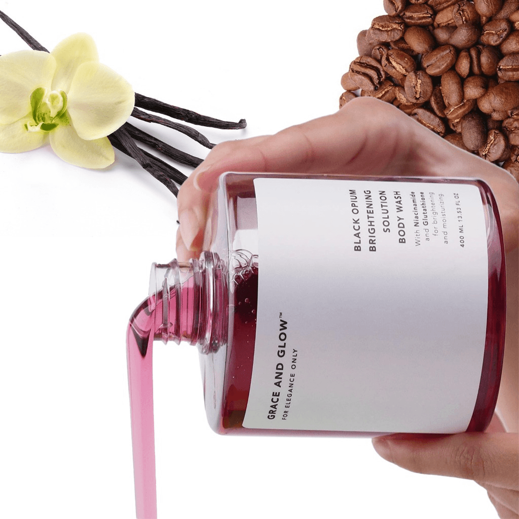Grace and Glow Sữa tắm sáng da Black Opium Brightening Body Wash 400ml thumb 4