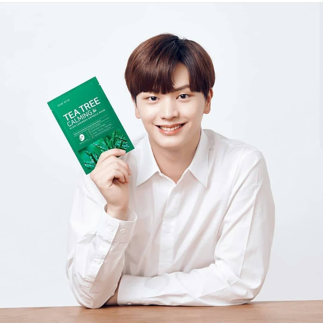Some By Mi Mặt nạ giấy 30 Days Tea Tree Calming Glow Luminous Ampoule Mask 25g thumb 2