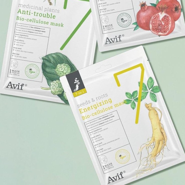 Avif Mặt nạ giấy 7-In-1 2
