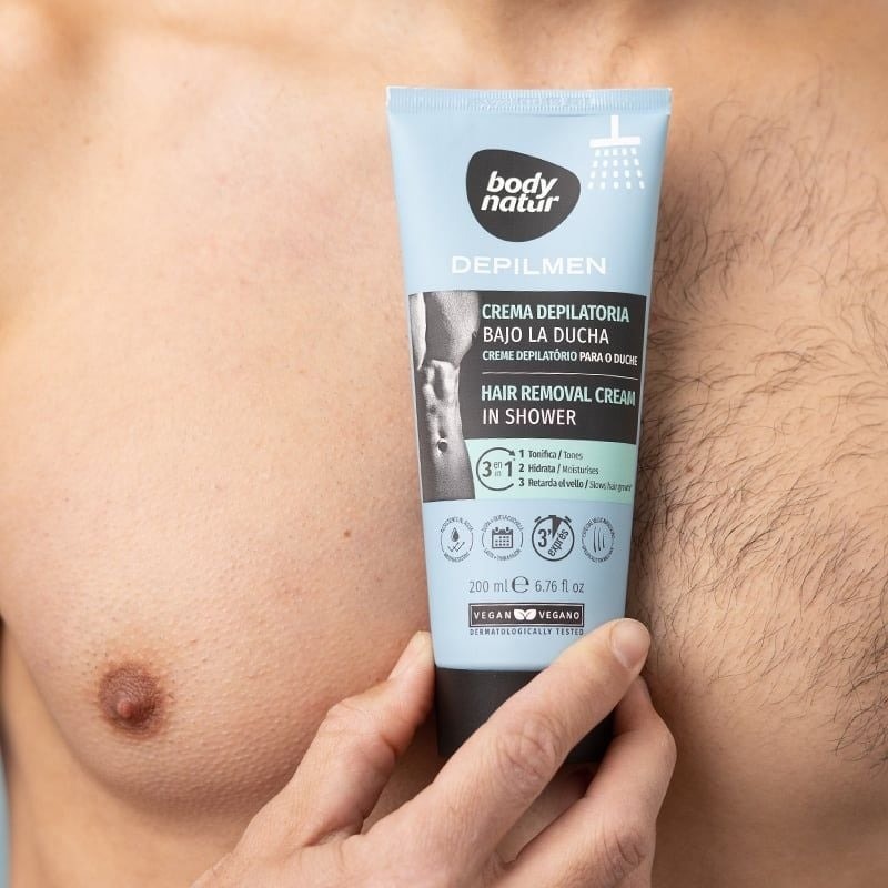 Body Natur Kem tẩy lông Depilmen Hair Removal Cream In Shower 200ml 3