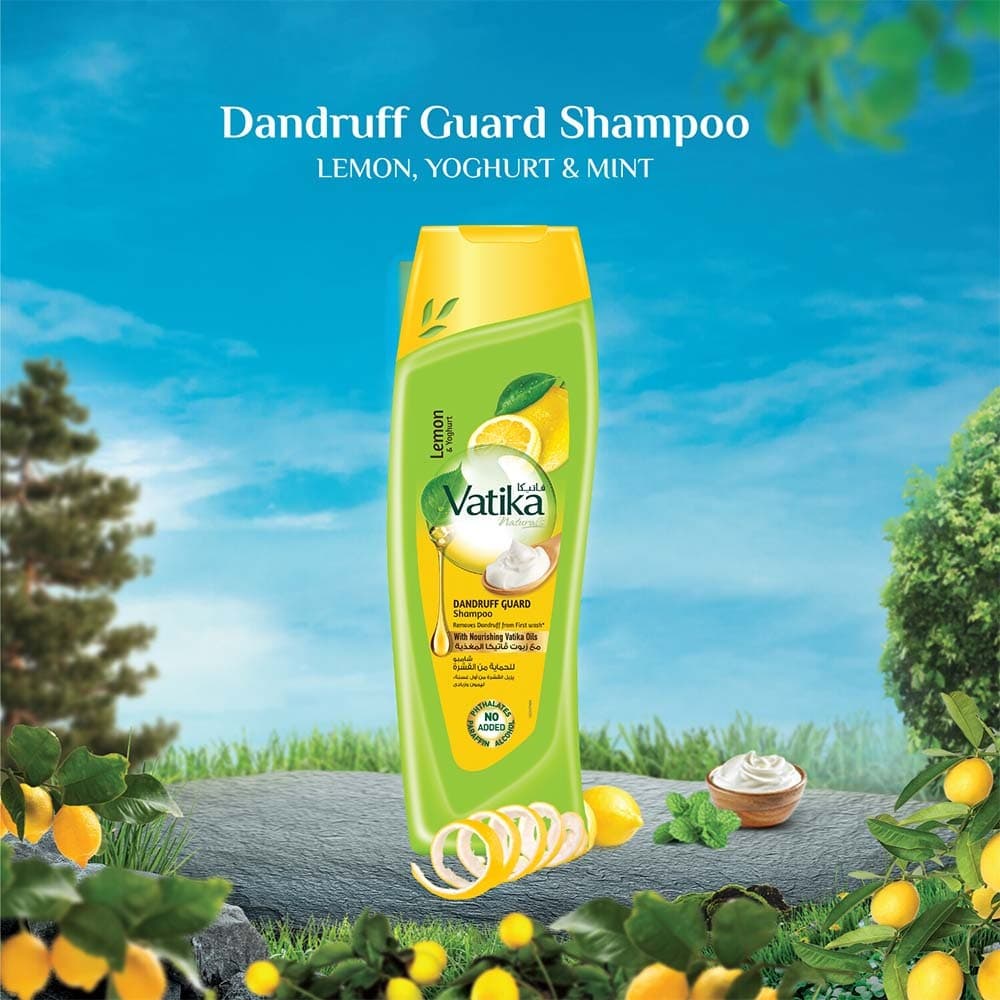 Vatika Naturals Dandruff Guard Shampoo Lemon & Yoghurt thumb 5