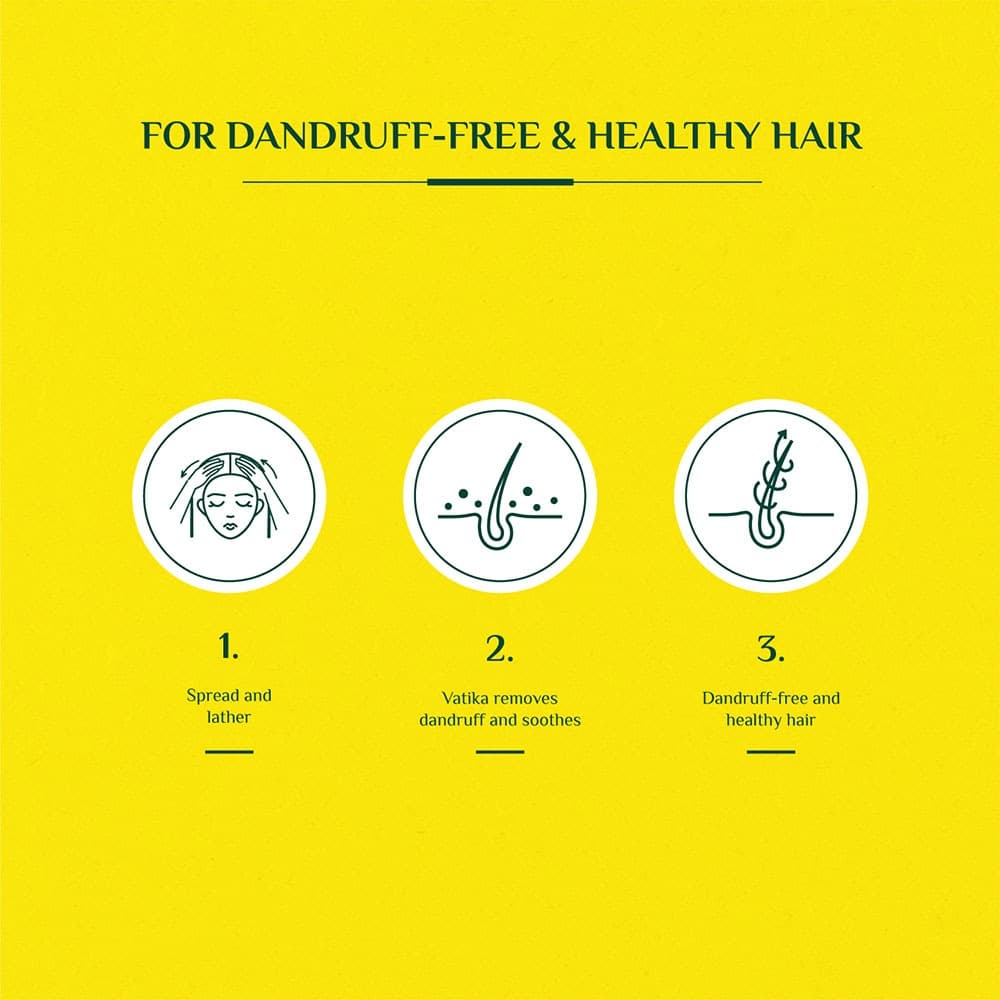 Vatika Naturals Dandruff Guard Shampoo Lemon & Yoghurt thumb 7