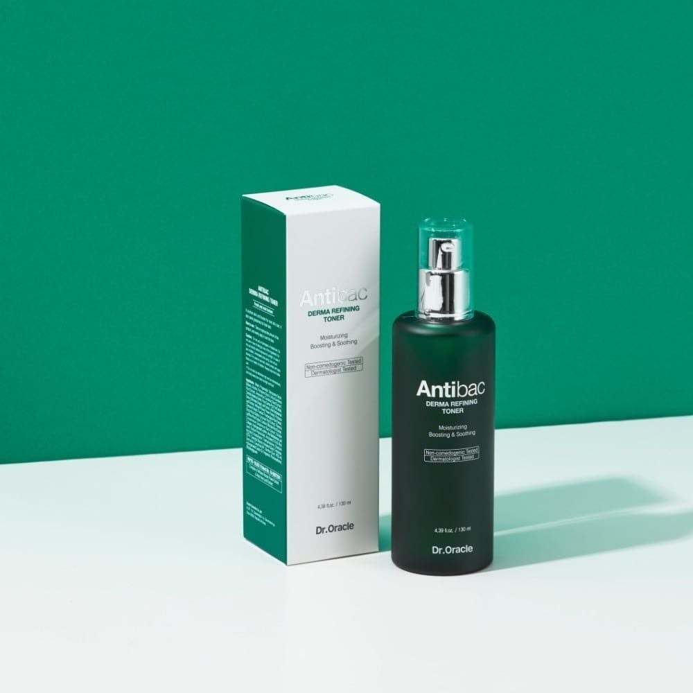Dr.Oracle Nước hoa hồng Antibac Derma Refining Toner 130ml 6