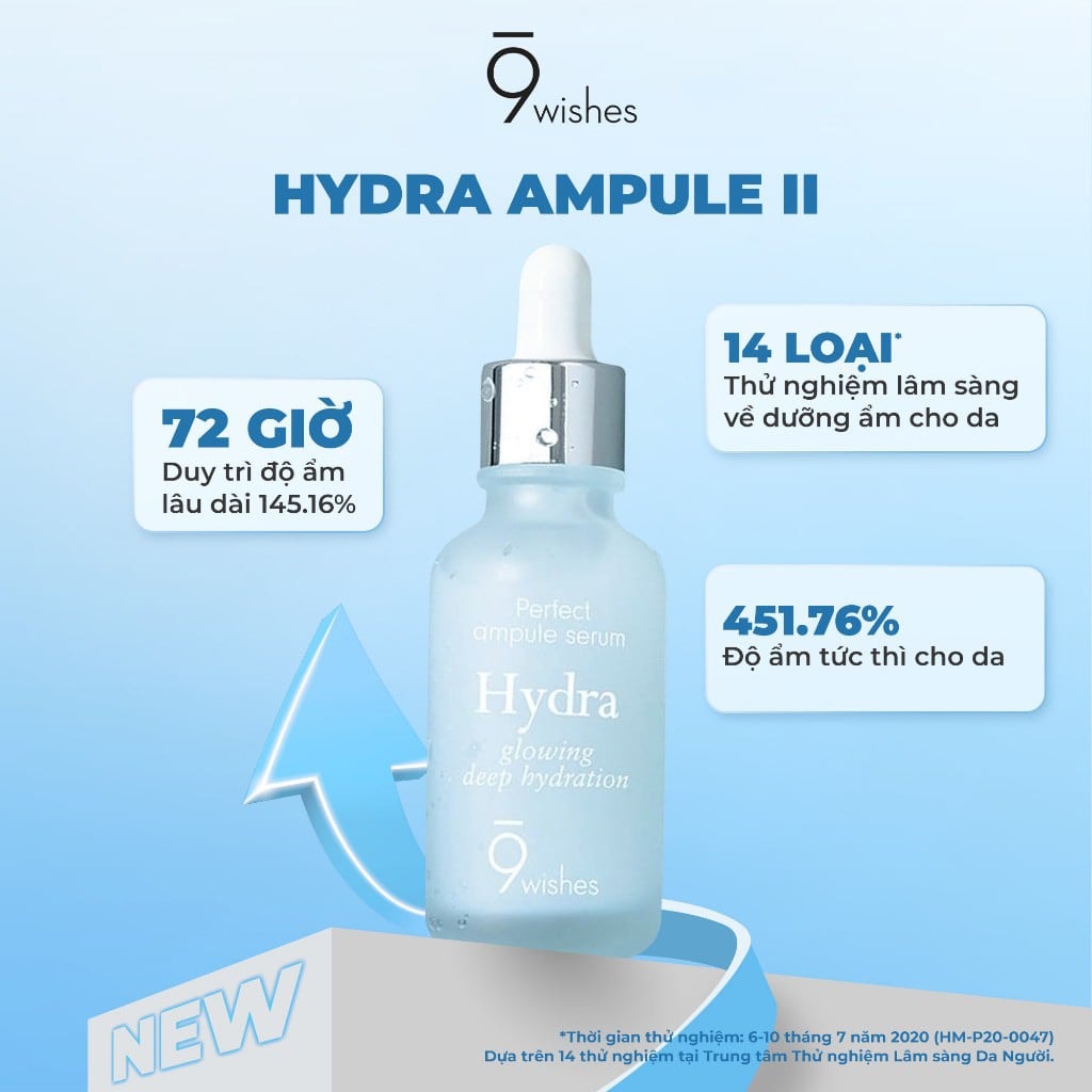 FS8 9 Wishes Tinh chất Hydra Ampule II 30ml 3
