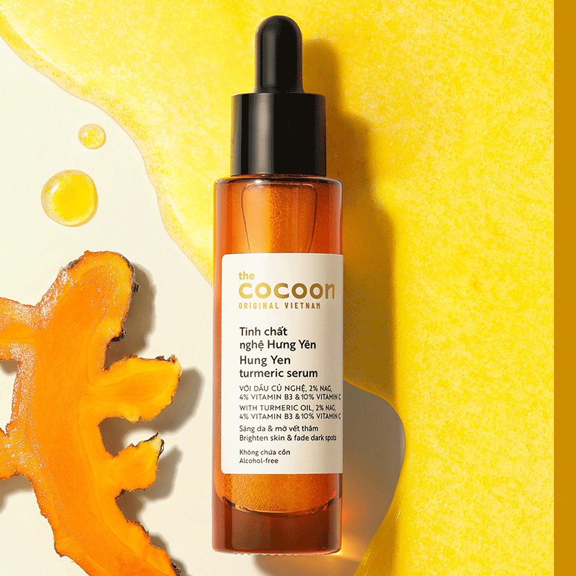 Cocoon Tinh chất nghệ Hưng Yên Turmeric Serum C10 30ml 2