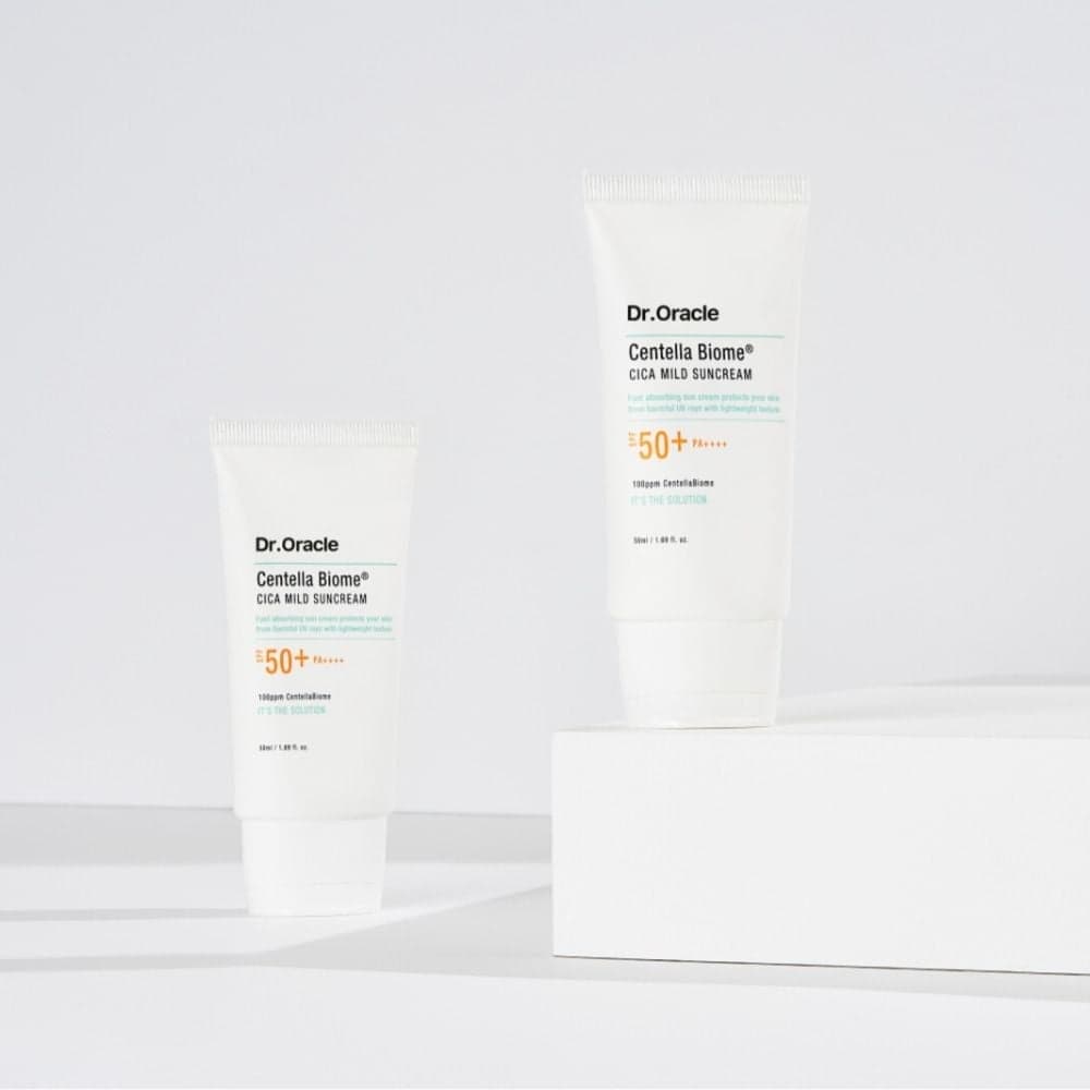 Dr.Oracle Kem chống nắng Centella Biome Cica Mild Suncream 50ml thumb 4