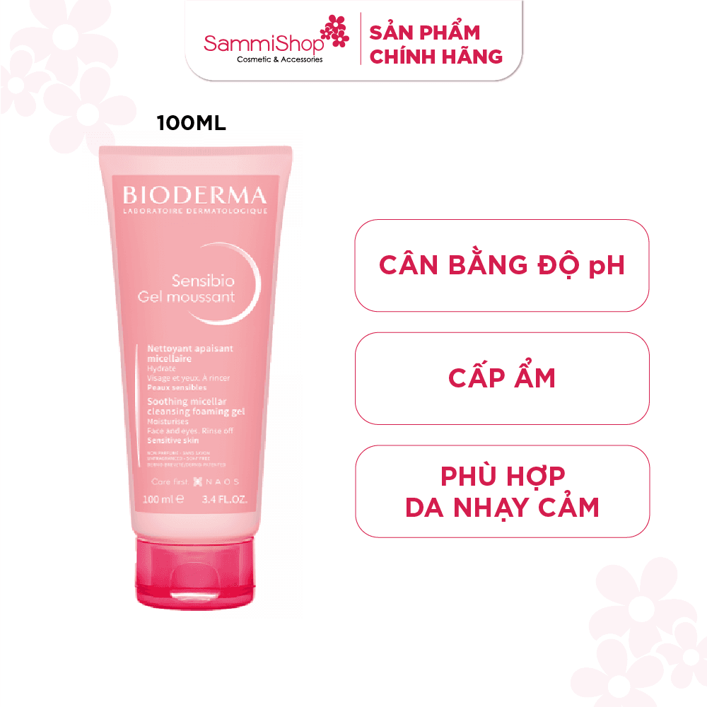 Bioderma Sữa rửa mặt Sensibio Gel Moussant thumb 3