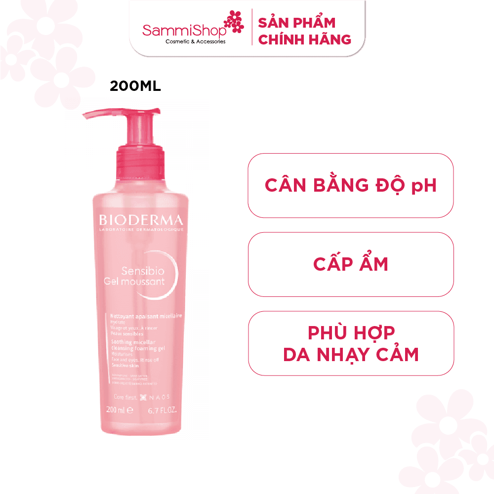 Bioderma Sữa rửa mặt Sensibio Gel Moussant thumb 2
