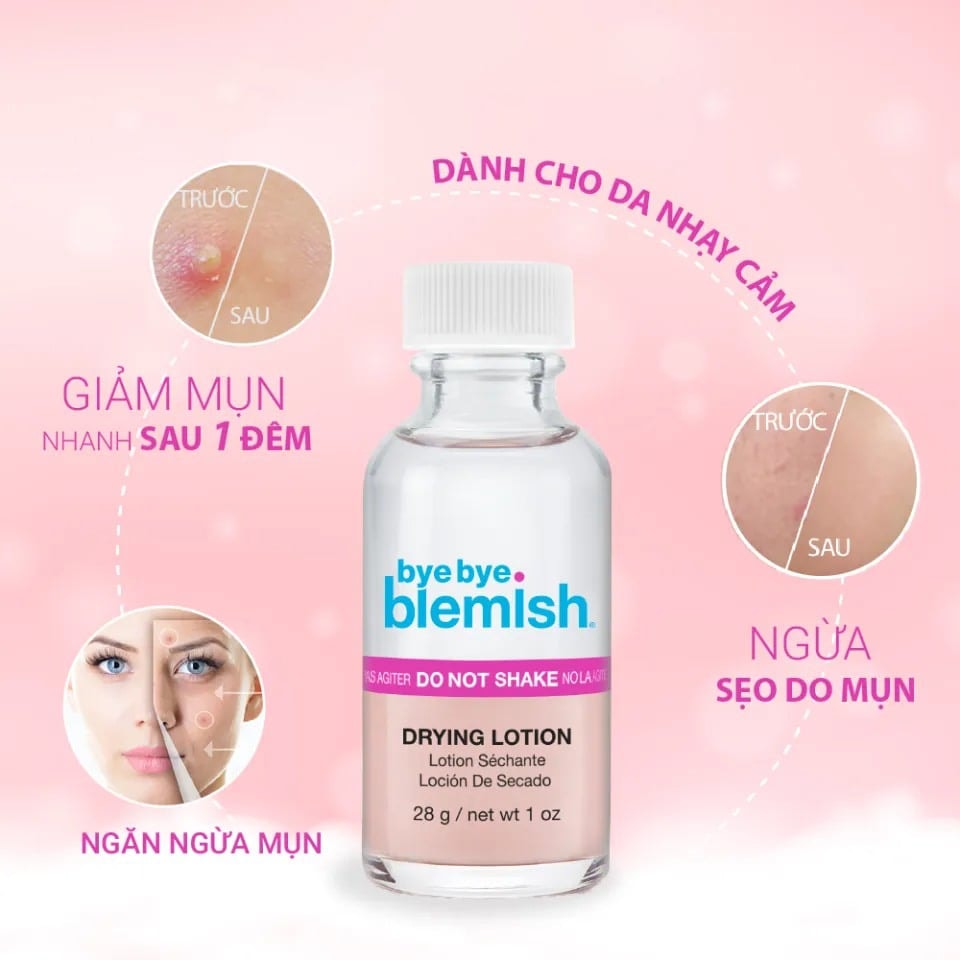 Bye bye Blemish Chấm mụn Drying Lotion 30ml 3