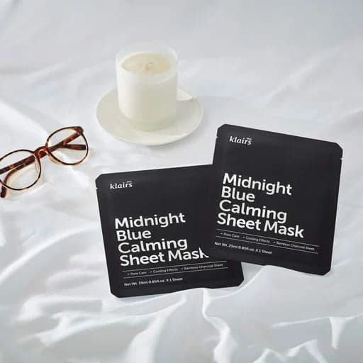 Dear, Klairs Mặt nạ giấy Midnight Blue Calming Sheet Mask 25ml thumb 3