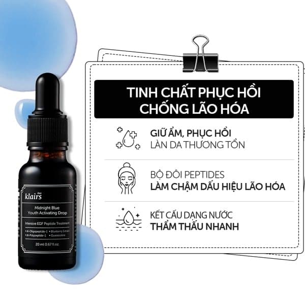 Dear, Klairs Tinh chất Midnight Blue Youth Activating Drop thumb 5