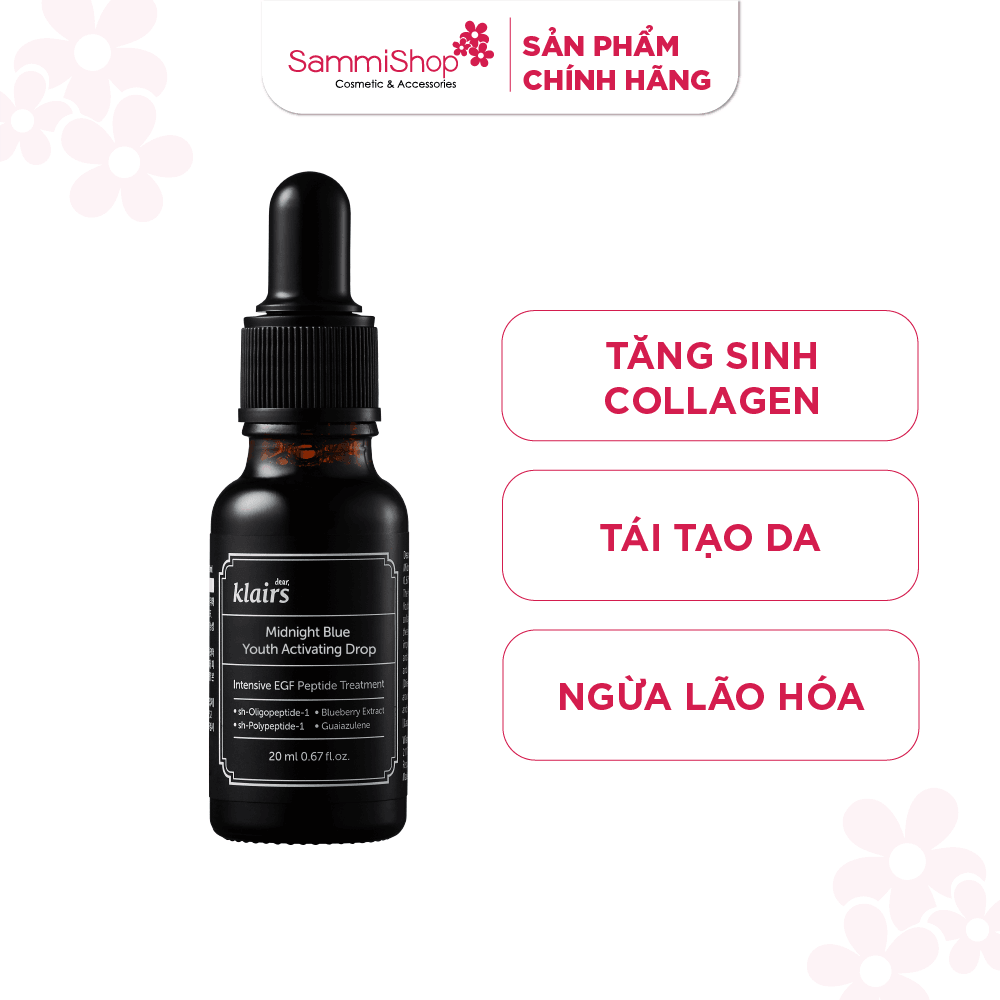 Dear, Klairs Tinh chất Midnight Blue Youth Activating Drop 4