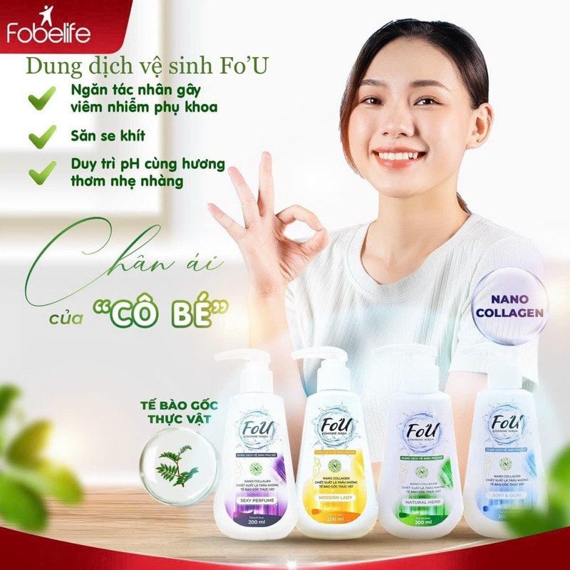 Fou Dung dịch vệ sinh phụ nữ 200ml 2