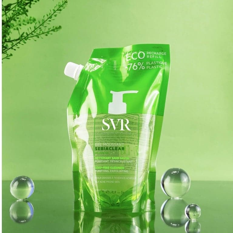 SVR Gel rửa mặt Sebiaclear Gel Moussant thumb 7