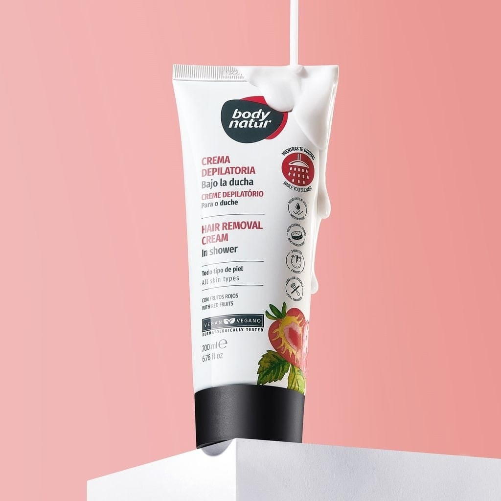 Body Natur Kem tẩy lông Hair Removal Cream In Shower 2